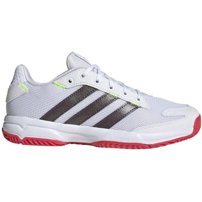 Adidas Zapatillas indoor de niños STABIL . (33,5) Blanco / Rojo Adidas Zapatillas indoor de niños STABIL . (33,5) Blanco / Rojo