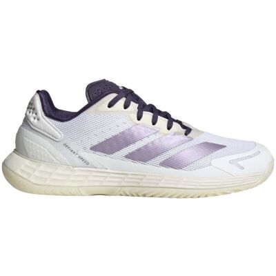 Adidas Zapatillas de tenis de mujer DEFIANT SPEED 2 . (40 y 2/3) Blanco/Morado Adidas Zapatillas de tenis de mujer DEFIANT SPEED 2 . (40 y 2/3) Blanco/Morado