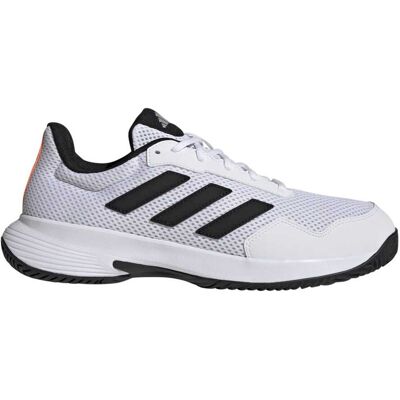 Adidas Zapatillas de tenis unisex GAMECOURT LITE . (49 y 1/3) Blanco / Negro Adidas Zapatillas de tenis unisex GAMECOURT LITE . (49 y 1/3) Blanco / Negro