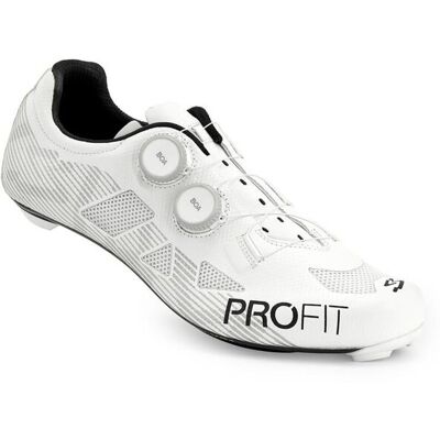Spiuk Zapatillas de ciclismo de carretera carbono unisex Profit Dual . (38) Blanco Spiuk Zapatillas de ciclismo de carretera carbono unisex Profit Dual . (38) Blanco