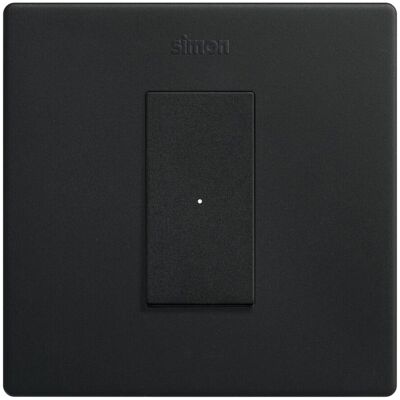 Simon - 270 IO - Negro - 1 módulo - Smart switch Simon - 270 IO - Negro - 1 módulo - Smart switch