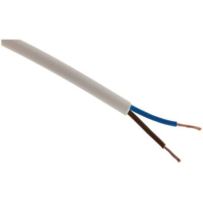 ZENITECH Cable de alimentación blanco 10m - Cable eléctrico ZENITECH Cable de alimentación blanco 10m - Cable eléctrico