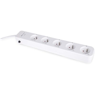 SCS SENTINEL Extensión Regleta con Mando ControlPower STRIP. Blanco SCS SENTINEL Extensión Regleta con Mando ControlPower STRIP. Blanco