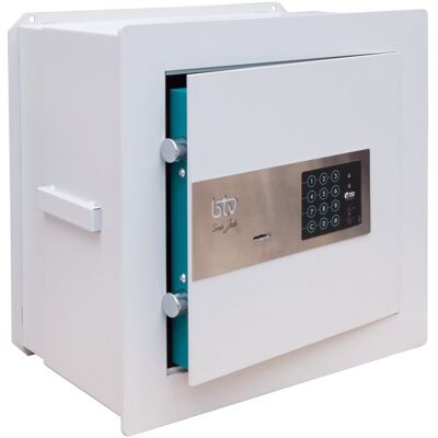 Btv Caja Fuerte de Empotrar Jade WE-40 Fondo Regulable. Gris / Turquesa Btv Caja Fuerte de Empotrar Jade WE-40 Fondo Regulable. Gris / Turquesa