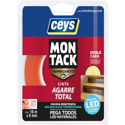 Ceys Cinta Montaje Doble Cara Especial LED y Electricidad 10 m. (10 metros) Cristal Ceys Cinta Montaje Doble Cara Especial LED y Electricidad 10 m. (10 metros) Cristal