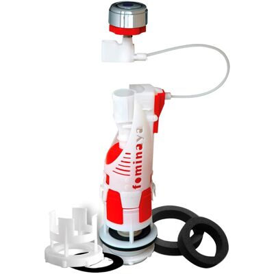 FOMINAYA Descargador Universal con Cable Dracko 10. Acero / Blanco FOMINAYA Descargador Universal con Cable Dracko 10. Acero / Blanco