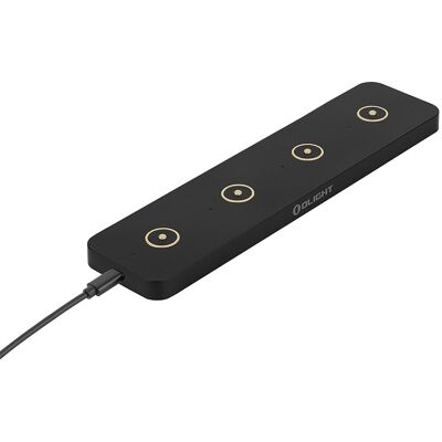 Olight Cargador múltiple Omino para 4 linternas . Negro Olight Cargador múltiple Omino para 4 linternas . Negro