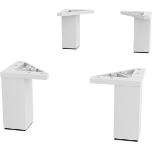 Salgar Juego de 4 patas para muebles de baño con 3 cajones . Blanco Salgar Juego de 4 patas para muebles de baño con 3 cajones . Blanco