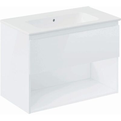 Mueble de Baño Cosmic Bbest - Blanco Brillo 80cm Mueble de Baño Cosmic Bbest - Blanco Brillo 80cm