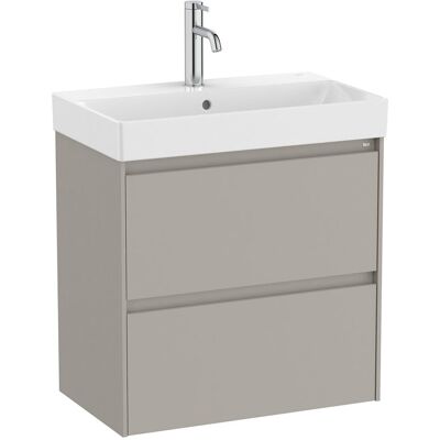 Roca Unik Juego de Mueble de Baño Gris 2 Cajones Roca Unik Juego de Mueble de Baño Gris 2 Cajones