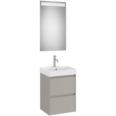 Ona - Pack 2 Tiros 450mm Cpt Gris Mat-Roca A851697510 - Gris Mat - Drawer pack Ona - Pack 2 Tiros 450mm Cpt Gris Mat-Roca A851697510 - Gris Mat - Drawer pack