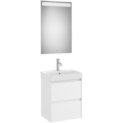 Ona - Pack 2 Tiroirs 500mm Cpt Blanc Mat - 500mm - Blanco mate - Almacenamiento Ona - Pack 2 Tiroirs 500mm Cpt Blanc Mat - 500mm - Blanco mate - Almacenamiento