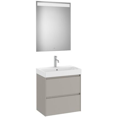 Ona - A851700510 - 600mm - Gris Mate - Gabinete de baño Ona - A851700510 - 600mm - Gris Mate - Gabinete de baño