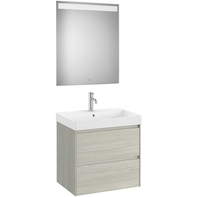 Ona - A851705512 - 650mm - Chêne Blanchi - Armario de baño Ona - A851705512 - 650mm - Chêne Blanchi - Armario de baño