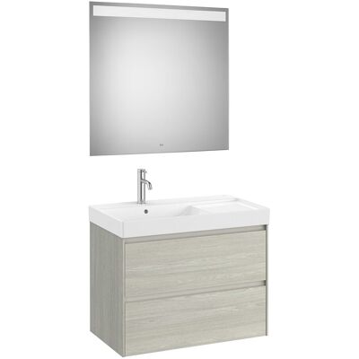 ONA - Pack 2 Tiroirs 800 - Lavabo Izquierdo - Gabinete de baño ONA - Pack 2 Tiroirs 800 - Lavabo Izquierdo - Gabinete de baño