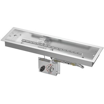 Bosch Quemador Exterior Gas Rectangular Nora 950 x 190 Gas Natural. Plata Bosch Quemador Exterior Gas Rectangular Nora 950 x 190 Gas Natural. Plata