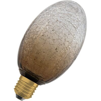 Osram Bombilla LED Decorativa 3,5W 2700K E27 Cristal Marrón Craquelado Ovalada. Marrón Osram Bombilla LED Decorativa 3,5W 2700K E27 Cristal Marrón Craquelado Ovalada. Marrón