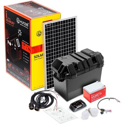 Xunzel SOLARLIFE30I - Kit de iluminación y energía solar Xunzel SOLARLIFE30I - Kit de iluminación y energía solar