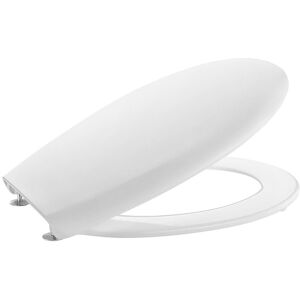 Roca Tapa WC Victoria Bisagras Acero. Blanco Roca Tapa WC Victoria Bisagras Acero. Blanco