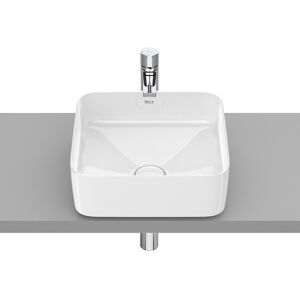 Roca Lavabo sobre encimera Square Inspira . (37 cm) Blanco Roca Lavabo sobre encimera Square Inspira . (37 cm) Blanco