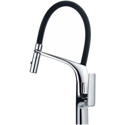 Imex Products Grifo de cocina monomando Lanzarote Imex. Cromo / Negro Imex Products Grifo de cocina monomando Lanzarote Imex. Cromo / Negro