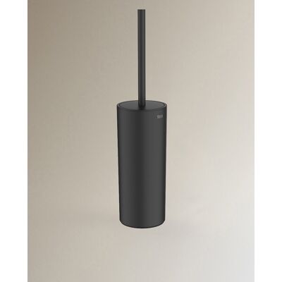Roca Escobillero de suelo o pared Victoria . Negro mate Roca Escobillero de suelo o pared Victoria . Negro mate