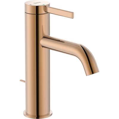 Roca A5A309ERG0 Mezclador de lavabo Oro Rosa - Desagüe Automático Roca A5A309ERG0 Mezclador de lavabo Oro Rosa - Desagüe Automático