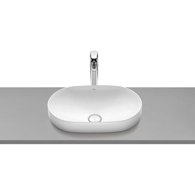 Roca Lavabo de encimera Round Inspira . (55 cm) Blanco Roca Lavabo de encimera Round Inspira . (55 cm) Blanco
