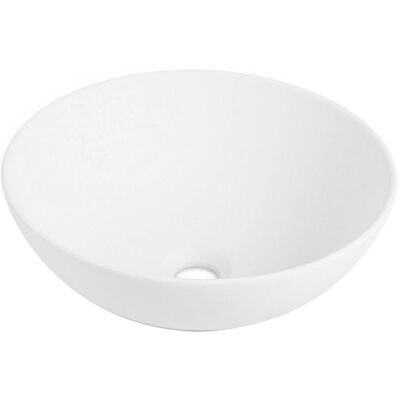 Lavabo redondo Sicilia de cerámica Bathco - Decoración baño Lavabo redondo Sicilia de cerámica Bathco - Decoración baño