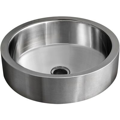 Bathco Lavabo sobreencimera Oruña. Acero Bathco Lavabo sobreencimera Oruña. Acero