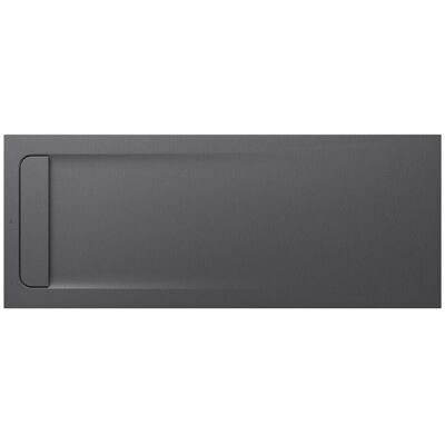 Roca Plato de ducha de Stonex® Aquos . (80 x 180 cm) Pizarra Roca Plato de ducha de Stonex® Aquos . (80 x 180 cm) Pizarra