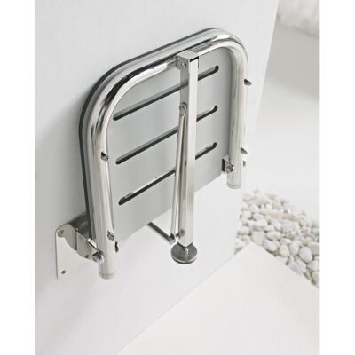 Beltrán 2614 Asiento Ducha - Soporte Inox, Blanco, 43x50x32.5 cm Beltrán 2614 Asiento Ducha - Soporte Inox, Blanco, 43x50x32.5 cm