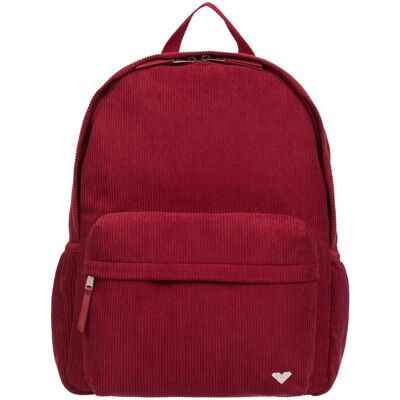 Roxy Mochila de mujer Echoes Cord 19L . (Única) Rojo Roxy Mochila de mujer Echoes Cord 19L . (Única) Rojo