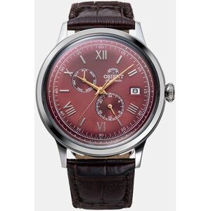 Orient Reloj de hombre Classic RA-AK0705R10B automático de piel marrón. Marrón Orient Reloj de hombre Classic RA-AK0705R10B automático de piel marrón. Marrón