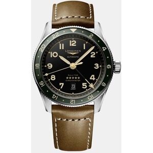 Longines Reloj de hombre Spirit L3.812.4.63.2 automátivco de piel beige. Negro Longines Reloj de hombre Spirit L3.812.4.63.2 automátivco de piel beige. Negro