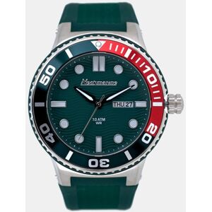Neckmarine Reloj de hombre Big NM0989J07 de caucho verde. Verde Neckmarine Reloj de hombre Big NM0989J07 de caucho verde. Verde