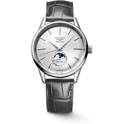Longines Reloj de hombre Flagship Heritage L48154722 automático de acero gris. Plateado Longines Reloj de hombre Flagship Heritage L48154722 automático de acero gris. Plateado