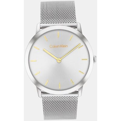 Calvin Reloj de hombre Exceptional 25300001 de malla de acero. Plata Calvin Reloj de hombre Exceptional 25300001 de malla de acero. Plata