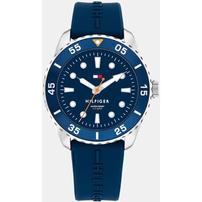Tommy Hilfiger Reloj de niño Boys 1720047 de malla de acero. Azul Tommy Hilfiger Reloj de niño Boys 1720047 de malla de acero. Azul