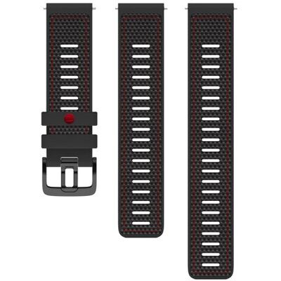 Polar Correa para reloj FKM-fusión de 22 mm Tallas S-L . Negro Polar Correa para reloj FKM-fusión de 22 mm Tallas S-L . Negro