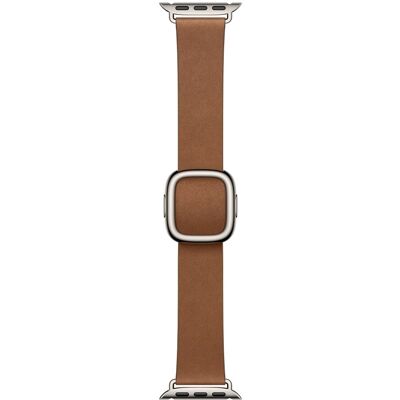 Apple Correa con hebilla moderna 42mm en color Caramelo Talla M. Caramelo Apple Correa con hebilla moderna 42mm en color Caramelo Talla M. Caramelo