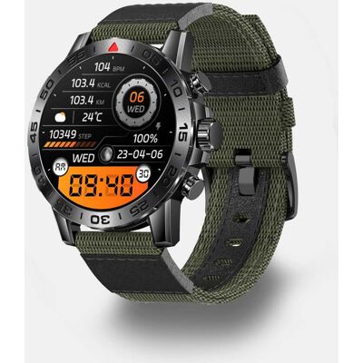 Neckmarine Reloj de hombre smartwatch digital de tejido. (L) Negro Neckmarine Reloj de hombre smartwatch digital de tejido. (L) Negro