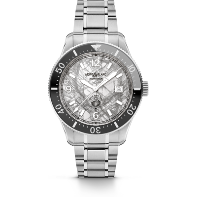 Montblanc Reloj de hombre pulsera de acero. Plata Montblanc Reloj de hombre pulsera de acero. Plata