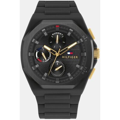 Tommy Hilfiger Reloj de hombre Neo 1792120 multifunción de silicona negro. Negro Tommy Hilfiger Reloj de hombre Neo 1792120 multifunción de silicona negro. Negro