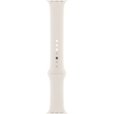 Apple Correa Deportiva en color blanco estrella para Watch de 42mm - Talla S-M. Blanco estrella Apple Correa Deportiva en color blanco estrella para Watch de 42mm - Talla S-M. Blanco estrella