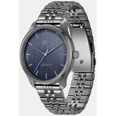 Lacoste Reloj de homnbre Lisbon 2011371 de acero gris. Gris Lacoste Reloj de homnbre Lisbon 2011371 de acero gris. Gris