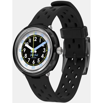 Flik Flak Reloj unisex Bubbly Hours FCNP001 Bio de PET negro. Flik Flak Reloj unisex Bubbly Hours FCNP001 Bio de PET negro.