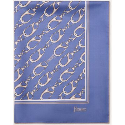 Herno Pañuelo de seda. (única) Azul claro Herno Pañuelo de seda. (única) Azul claro