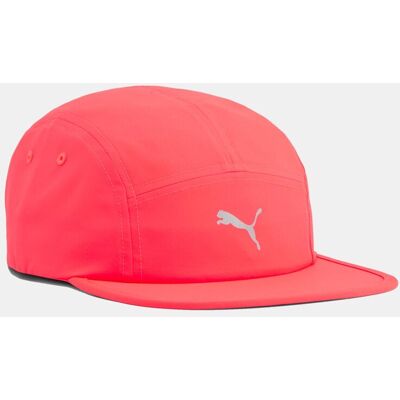 Puma Gorras de Running de Adulto ESS RUNNING 5 Panel Cap . (Única) Rojo Puma Gorras de Running de Adulto ESS RUNNING 5 Panel Cap . (Única) Rojo