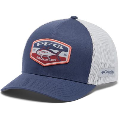 Columbia Gorra unisex PFG Patch™ Mesh . (L-XL) Azul Columbia Gorra unisex PFG Patch™ Mesh . (L-XL) Azul